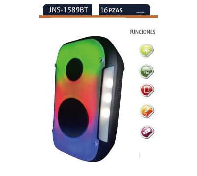 China Factory hot sale pp OKFLY JNS-1589BT outdoor music speaker portable wireless speaker for sale