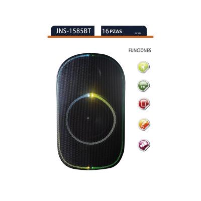 China Factory hot sale pp OKFLY JJNS-1585BT outdoor music speaker portable wireless speaker for sale