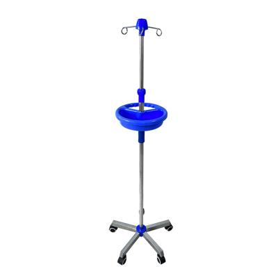 China Modern First Aid Iv Supply Ceiling Mounted Stainless Steel Rack Medical Manufacturer Infusion Pole for sale