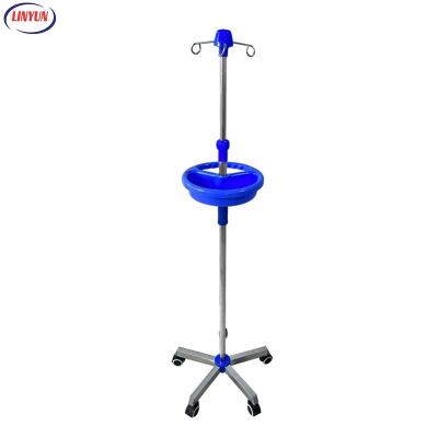 China Height Adjustable Medical Furniture Infusion Adjustable Hospital Pole Height Removable for sale