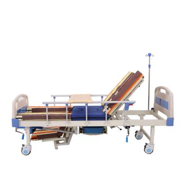 China Increase Your Back Wholesale Cheap Price Online Finely Processed Medical Care Mid-Curve Manual Nursing Bed for sale