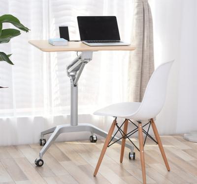 China (Height) Adjustable Gas Lifting Adjustable Column Single Height Sit Nomad Computer and Laptop Standing Desk for sale