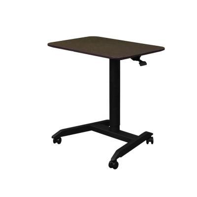 China Computer Cart Position (Height) Adjustable Laptop Rest Mobile Height Adjustable Rolling Desk for sale