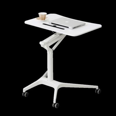 China Lazy (Height) Adjustable Pneumatic Adjustable Table Home Office Laptop Lift Desk Learning Conference Table for sale