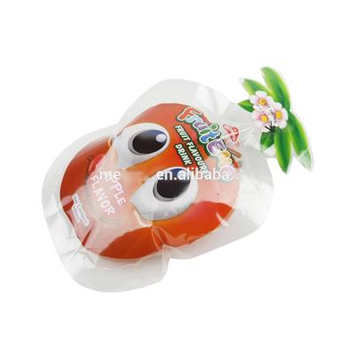 China Hot Selling BIODEGRADABLE Liquid Packing Cute Plastic Juice Pouch Shape Disposable Baby Food Pouches Beverage Packaging Bag for sale