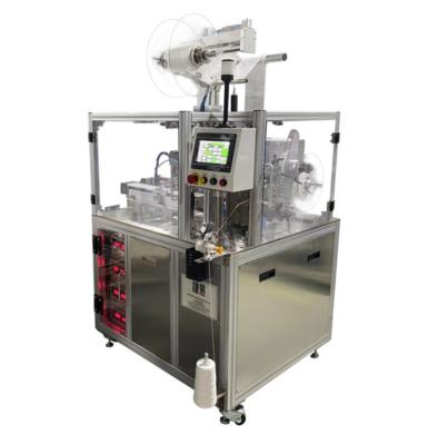 China Automatic Self Adhesive Food Clothes Label Feeding And Labeling Machine for sale