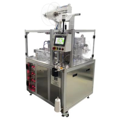 China Food Car Labeling Machine Nameplate Label Nailing Machine Labeling Machine for sale