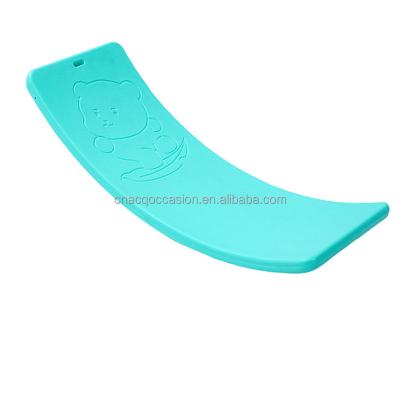 China Lightweight Full Body Fitness Exercise Board Fun Colors Lovely Kids Toys Children Balance Board PVC Plastic Colorful Balance Board for sale