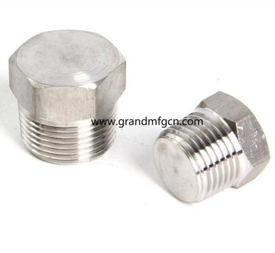 China 304 Stainless Steel Plugs 1 INCH OEM Pneumatic Service Equipment Male NPT Hydraulic Thread 1/8