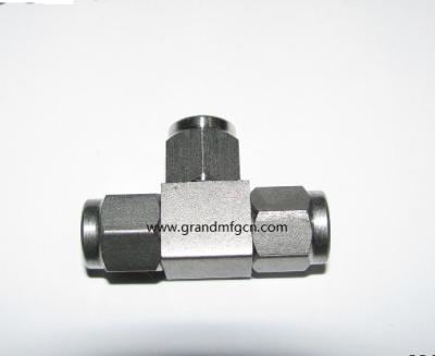 China Building Material Stores OEM Precision Stainless Steel Pneumatic Connector Fittings Customized for sale