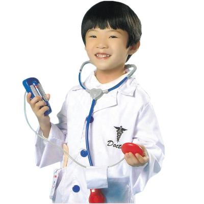 China Eco-Friendly Professional Fancy Dress Costumes Doctor Nurse Kids Material Cosplay Career Costume Party Halloween For Children for sale