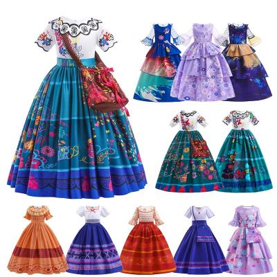 China Carnival Cosplay Eco-friendly Soft Material Babies Party Christmas Encanto Dolores Isabela Luisa Bruno Camilo Outfits Halloween Mirabel Dress Costume for sale