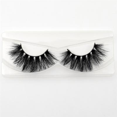 China K09 Very Soft Criss-Cross Straight Strands Siberian Reusable False Mink Lashes D Curl Lashes Long Natural Thick Individual Mink Lashes Reusable Mink Lashes for sale