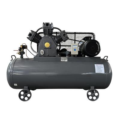 China Lubricated Low Noise Heavy Duty Portable Air compressors 7.5kw Electric Piston air compressors for sale