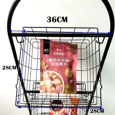 China Esd Protection 3-Tier Wrought Iron Wire Basket Storage Fruit Rack Rack Kitchen for sale