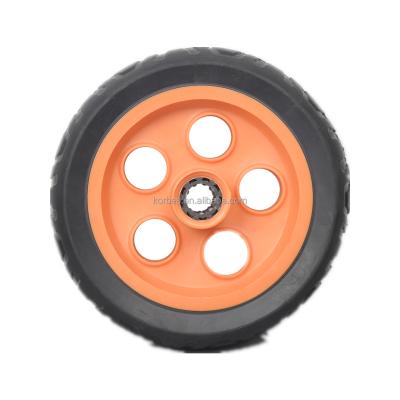 China Wheels for Walker Rolllator 8 Inch Caster Wheel Shopping Cart Spare Parts Plastic Baby Trolley Wheels for sale