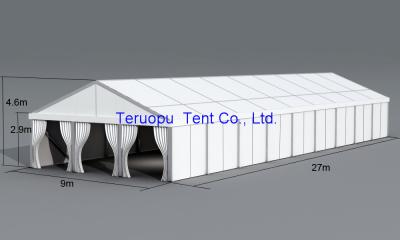 China Inflatable Roman White Marquee Tent 850g/M² Fire Resistant Event Canopy for sale