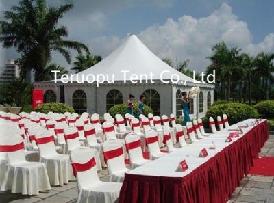 China High Strength Frame Pagoda Tents Beautiful Appearance With Lining Decoration for sale