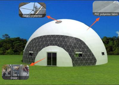 China Events Transparent Dome Tent Fire Retardant With 400mm * 600mm Air Window for sale