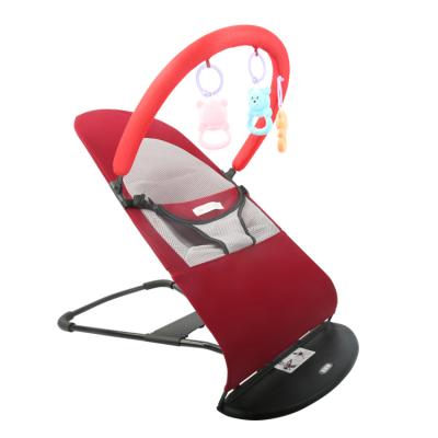 China Sleeping Rocking Chair Baby Rocking Chair Baby Cradle Child Recliner Calming Rocking Bed for sale