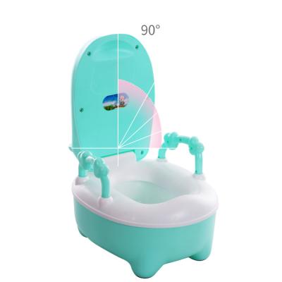 China Baby Safety Product Soft Cover Pee Poo Training Seat Baby Safe Potty Toilet Seat for sale