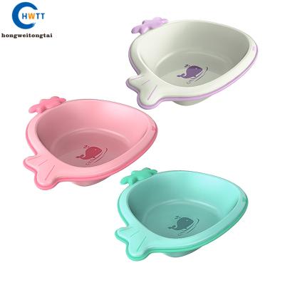 China Environmental protection baby portable folding basin thicken foldable bowl foot bath basin for sale