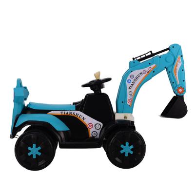 China Ride On Toy Good Materials Kids Ride On Toys Crane Plastic Excavator For Kids for sale