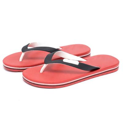 China Hot Selling Anti-Slippery Customized Logo Summer Anti-Slip Flat Fashionable PVC Flip Flops for sale