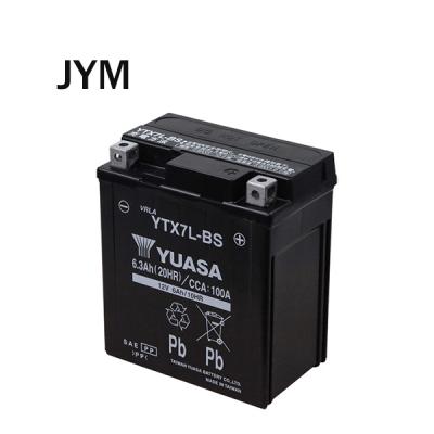 China Motorcycle/scooter motorcycle battery YTX7L-BS 6n4-2a-2 12n9-4b-1 12n12a-4a-1 for sale