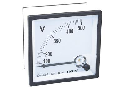 China Professional AC Voltmeter Analogue Panel Meters Accept OEM/ODM 96*96 for sale