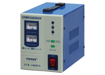 China 1000VA SVR Dual Pointer Display Stabilizer , Household Voltage Stabilizer for AC Automatic for sale