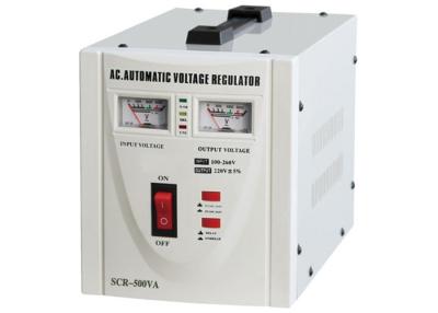 Chine Le thyristor transmettent par relais le type stabilisateur à la maison de tension, stabilisateur automatique monophasé 220V 500VA/ à vendre