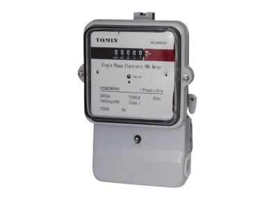 China 127V / 230V Electromechanical Energy Meter , single phase killowatt hour meter for sale