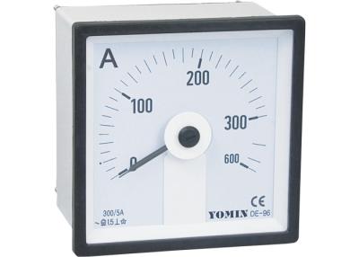 China CT betriebene Wechselstrom-Amperemeter-analoge Platten-Meter, analoge Amperemeter-Operation mit Zeiger zu verkaufen