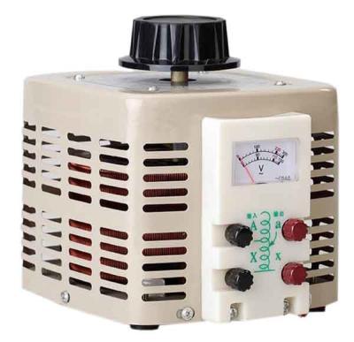 China TDGC2-3 Single Phase AC Variac Digital Variac , Variable Output Transformer for sale