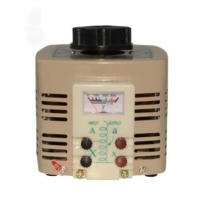 China TDGC2J-2K Single Phase Powerstat Variable Autotransformer Voltage Regulator for sale