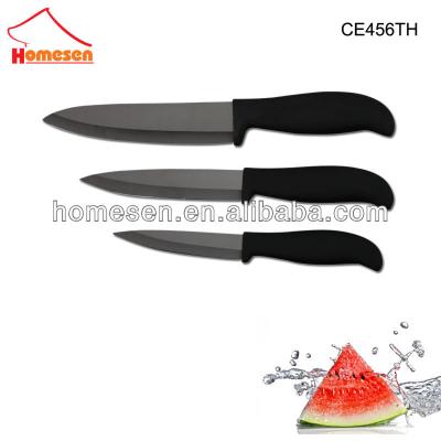 China Homesen Disposable Black Japanese Ceramic Knife for sale