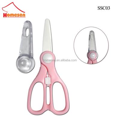 China NEW Homesen Eco - Friendly Ceramic Mini Scissors For Kids , Baby Scissors for sale