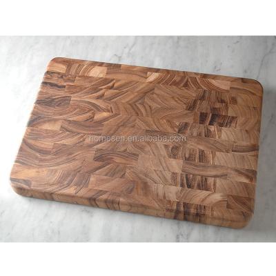 China Homesen Disposable Durable Premium Olive Wood Cutting Board, Acacia Wood Chopping Board for sale