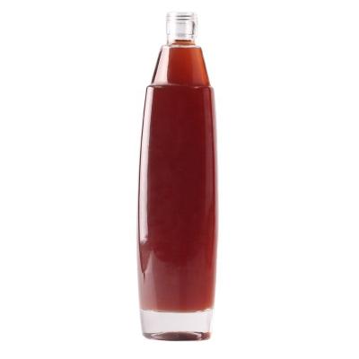 China Juice Popular Design Custom Glass Bottle Maker 750ml Glass Syrup Bottle For Wholesale for sale