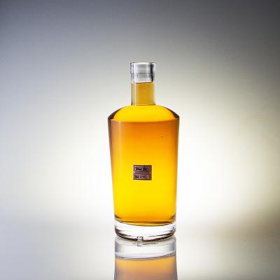 China Professional Distillery Wholesale Price Tequila 750ml Glass Bottle With Cork Cap for sale