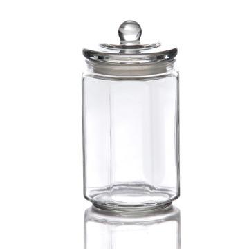 China China Wholesale Canned Food Round Food Grade Glass Jars for sale