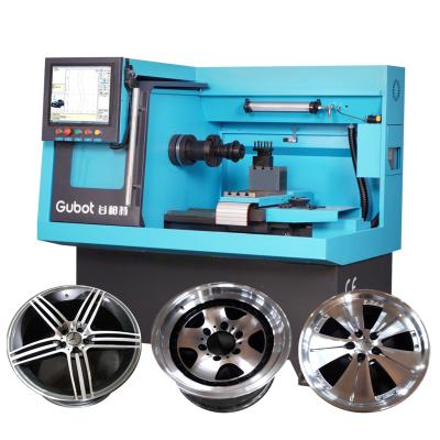 China Machinery Repair Shops Gubot Alloy Wheel Repair Machine Brands Popular Alloy Wheel Rim Repair CNC Machine for sale