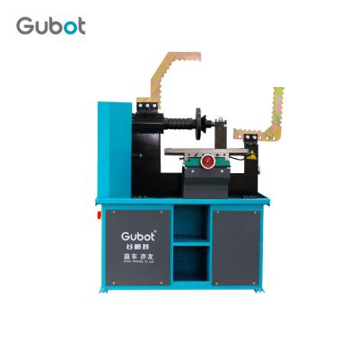 China Straightening Electric Hydraulic Alloy Wheel Rim Repair Straightening Machine Lathe Price Gubot Rim Straightener for sale