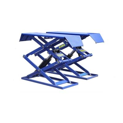 China New Design Mini Lifts Supplier Cheap Price Auto Hydraulic Scissor Car Lift Portable 3 Tons for sale