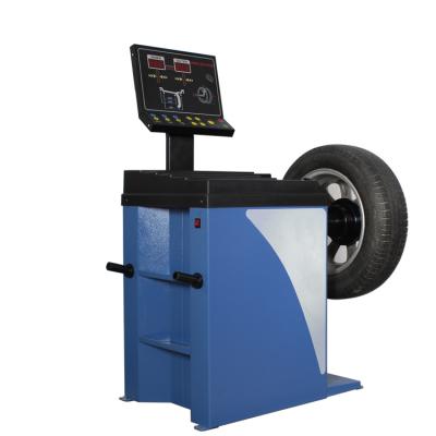 China Balancing machine used with computer tire changer with full automatic wheel balancer machine GBT-JXD001 for sale