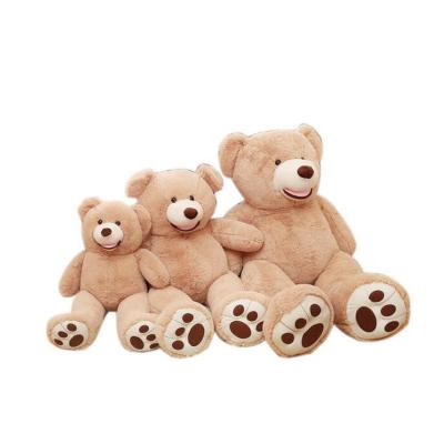 China Custom Cute Soft Toys Teddy Bear Plush Toys Giant Teddy Bear Skins Plush Unstuffed Animal Skins for sale