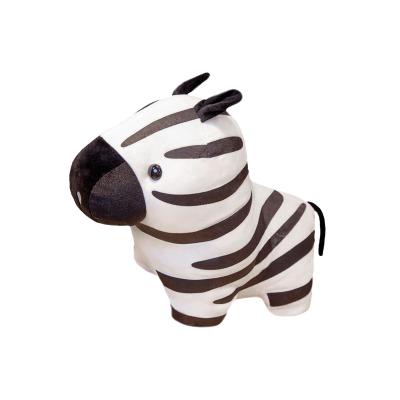 China Children's Toy Gift Cute Simulation Zebra Plush Toy Pony Doll Animal Stuffed Toys Children's Birthday Gift for sale