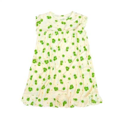 China Breathable Professional Wholesale Girls Dress Sleeping Children Girls Cotton Nightgown Children Nightgown for sale