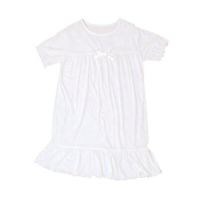 China Breathable Most Popular Designer New Girls Summer Cartoon Cotton Nightgown For Children for sale